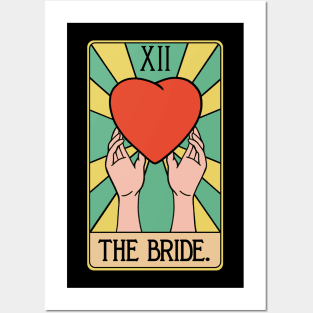 The Bride Wedding Tarot Card Funny Posters and Art